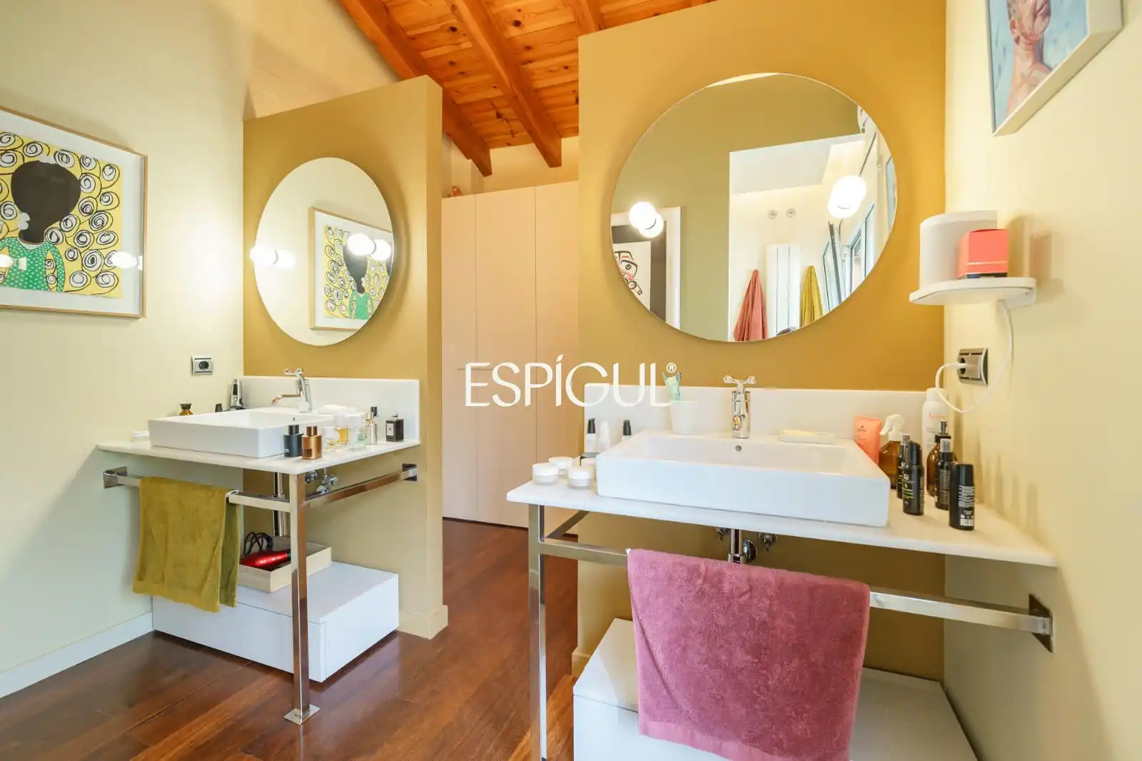 Baño de Casa o chalet en venta en Molins de Rei con Aire acondicionado, Calefacción y Jardín privado