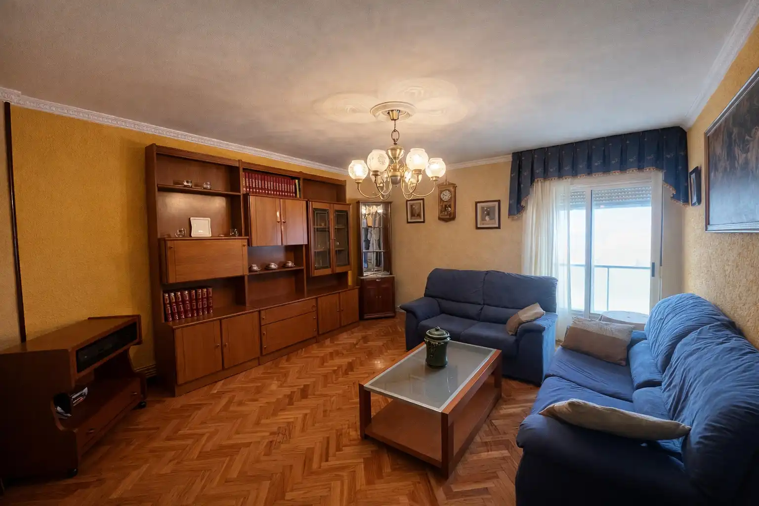 Sala de estar de Piso en venta en Palencia con Calefacción y Amueblado