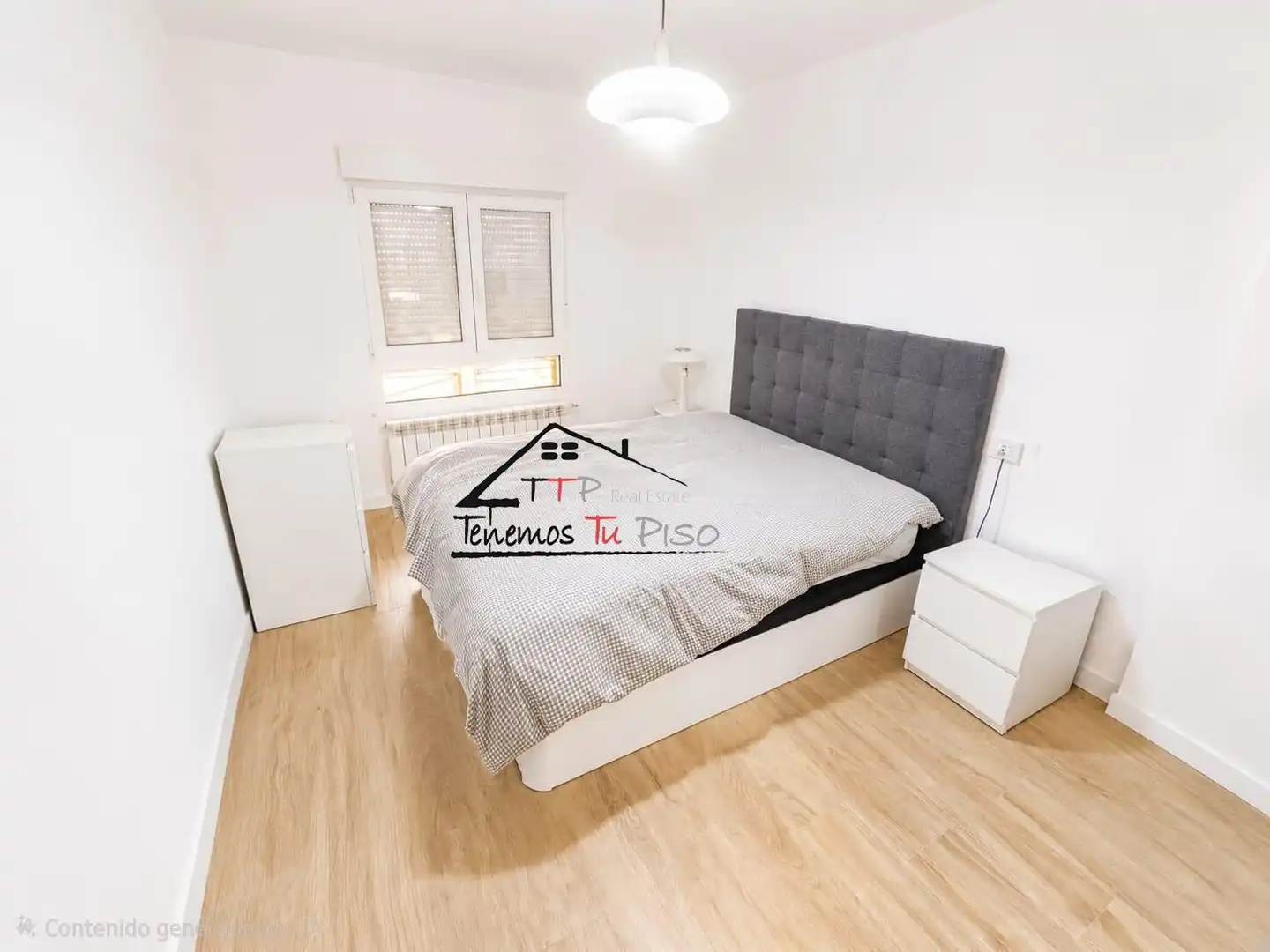 Bedroom of Flat for rent in Zaragoza  with Air Conditioner, Heating and Parquet flooring