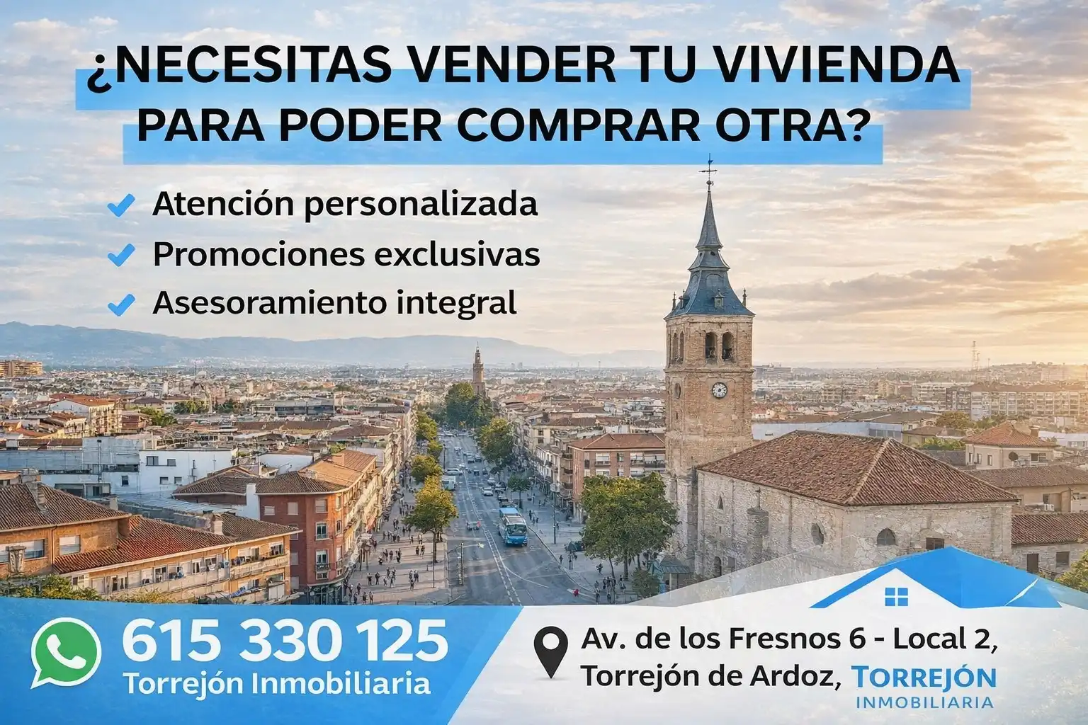 Vista exterior de Pis en venda en Torrejón de Ardoz amb Aire condicionat, Calefacció i Jardí privat