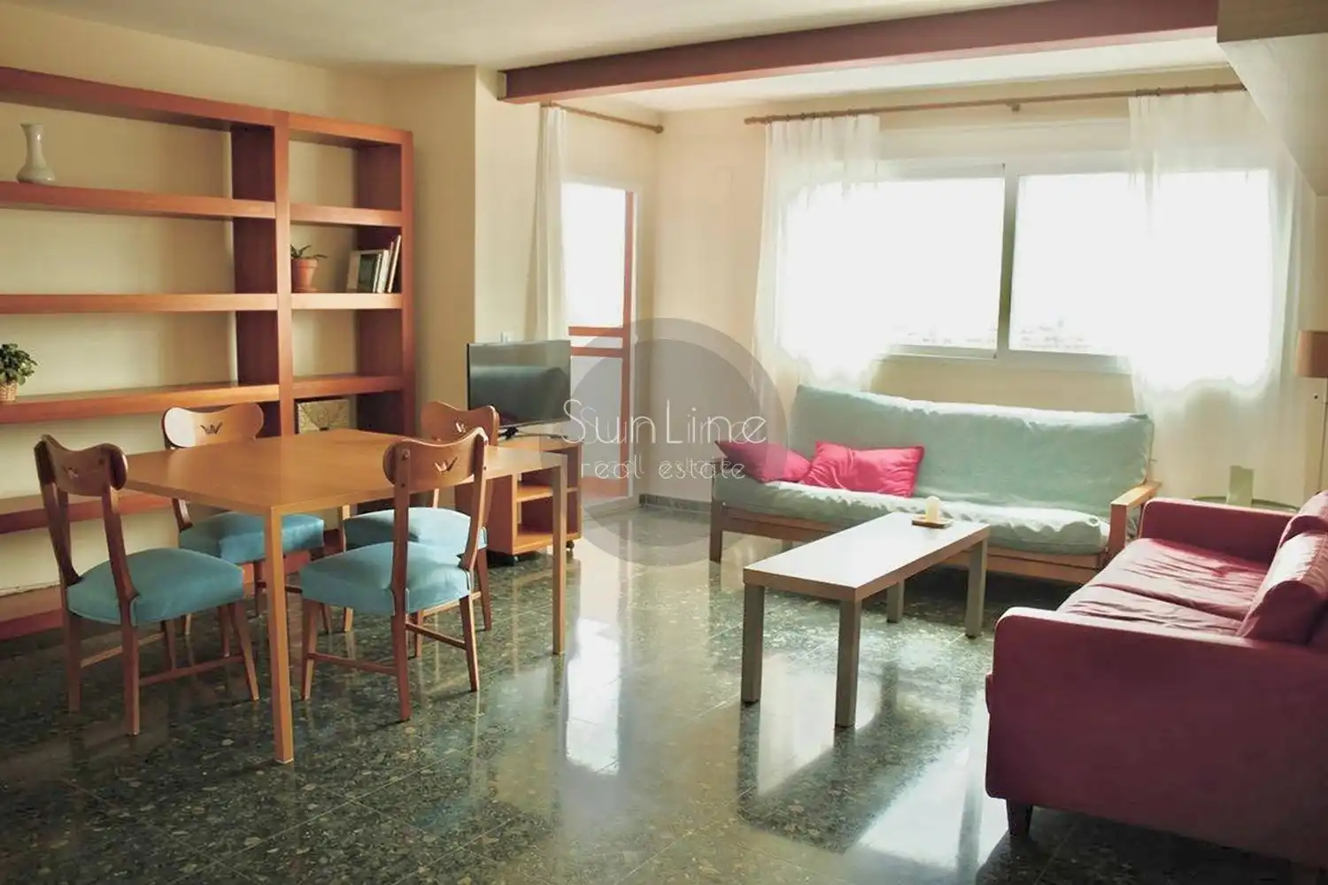 Wohnzimmer von Wohnung zur Miete in El Pla del Real