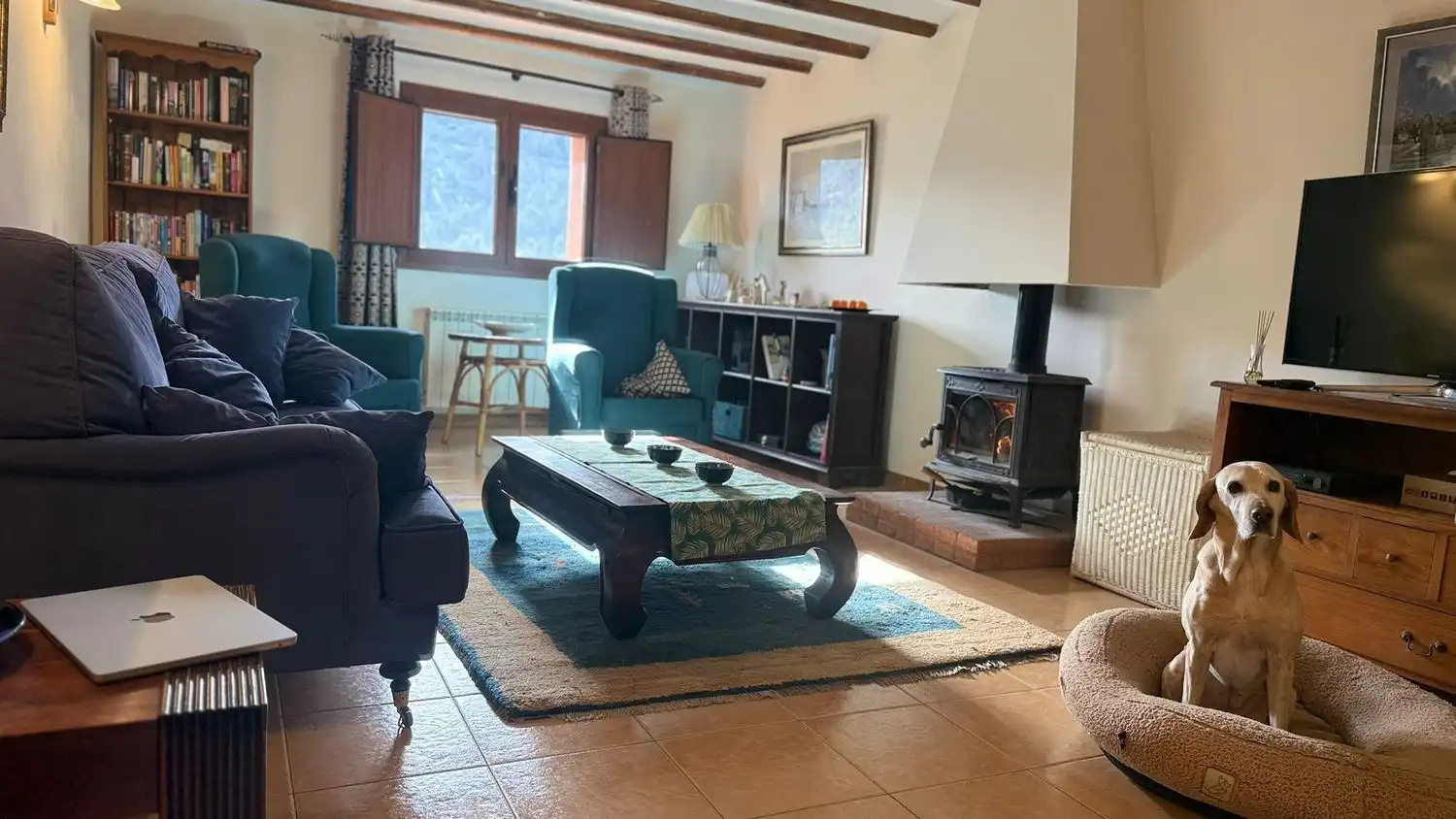 Sala d'estar de Casa o xalet en venda en Castellote amb Terrassa i Traster