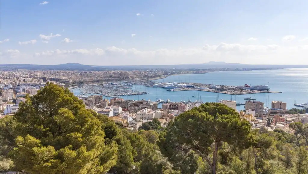 Vista exterior de Àtic en venda en  Palma de Mallorca amb Aire condicionat, Calefacció i Traster