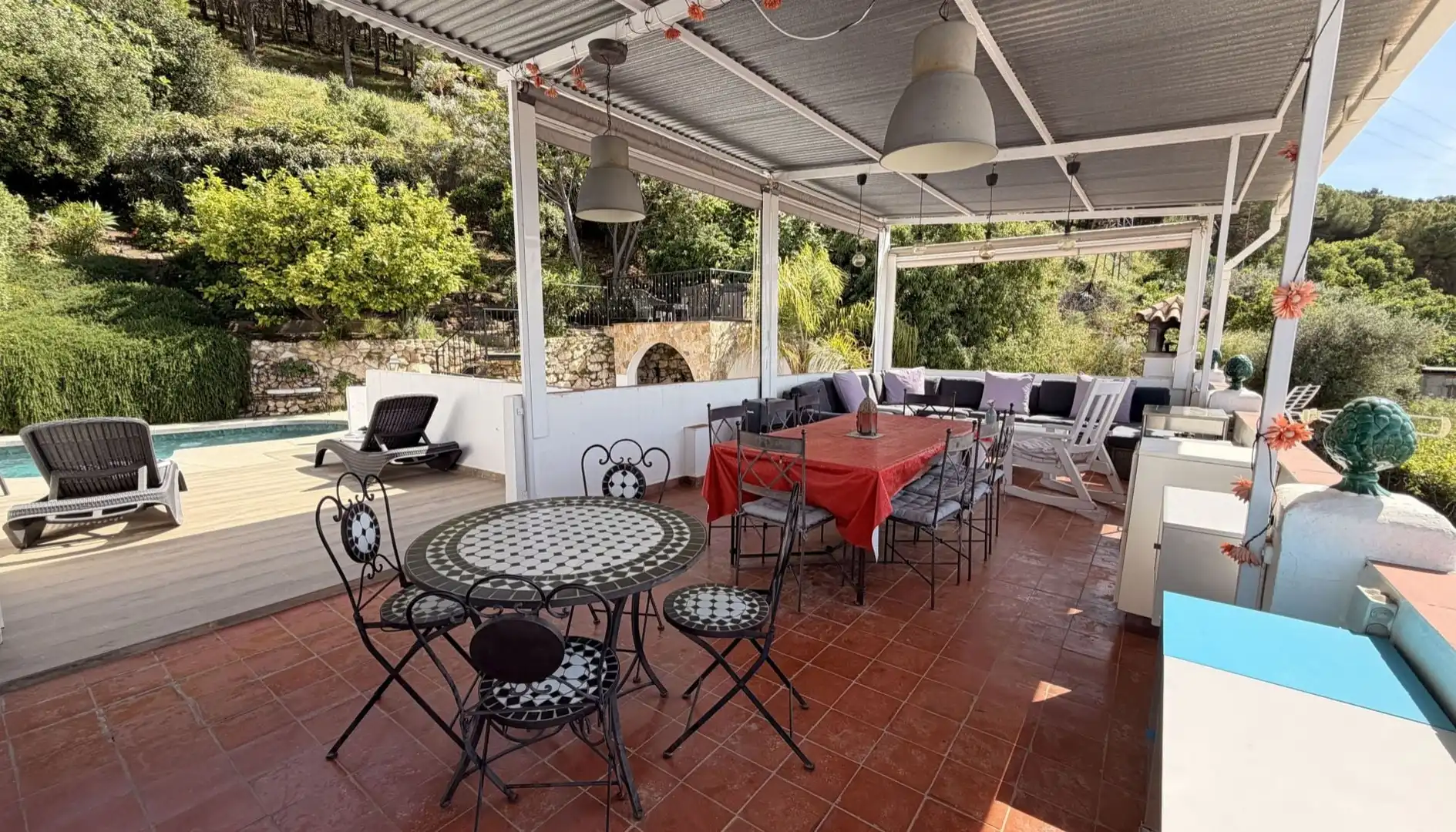 Terrassa de Casa adosada en venda en Alhaurín El Grande amb Aire condicionat i Piscina
