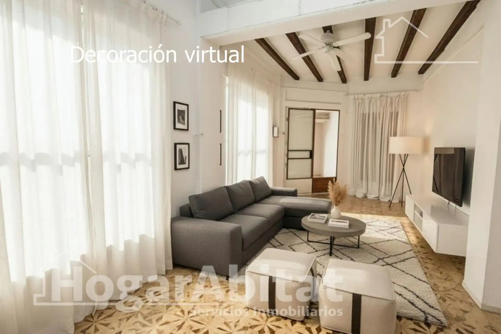 Living room of Houses for sale in Sueca  with Terrace