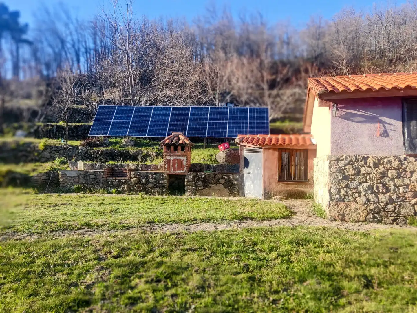 Garden of Country homes for sale in Guijo de Santa Bárbara