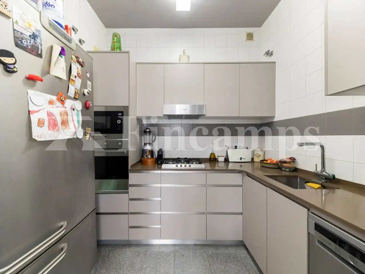 Cocina de Casa o chalet en venta en Sabadell con Aire acondicionado, Calefacción y Jardín privado