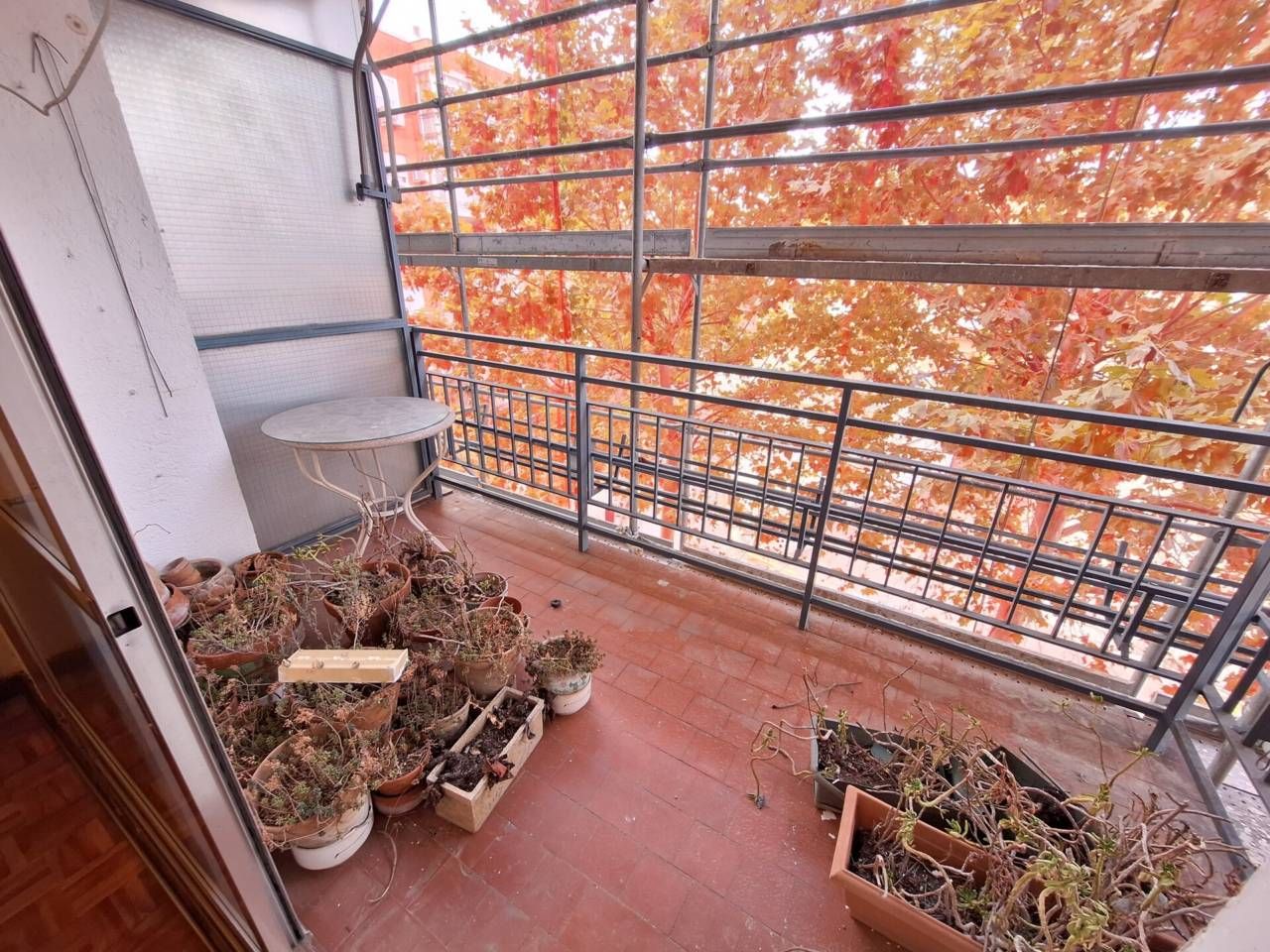 Balcony of Flat for sale in Fuenlabrada  with Heating, Parquet flooring and Terrace