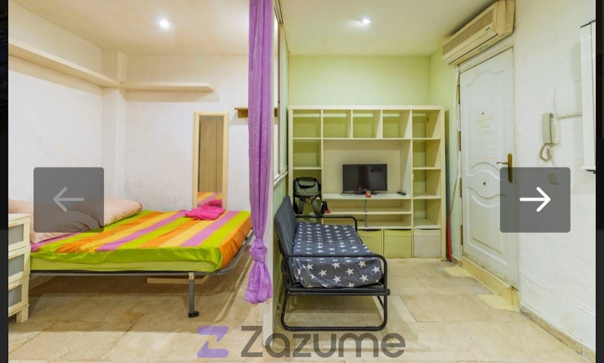 Dormitori de Estudi de lloguer en  Madrid Capital amb Aire condicionat, Moblat i Forn