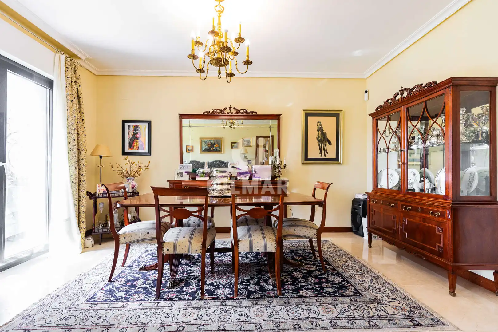 Dining room of Houses for sale in Hoyo de Manzanares  with Heating, Private garden and Swimming Pool
