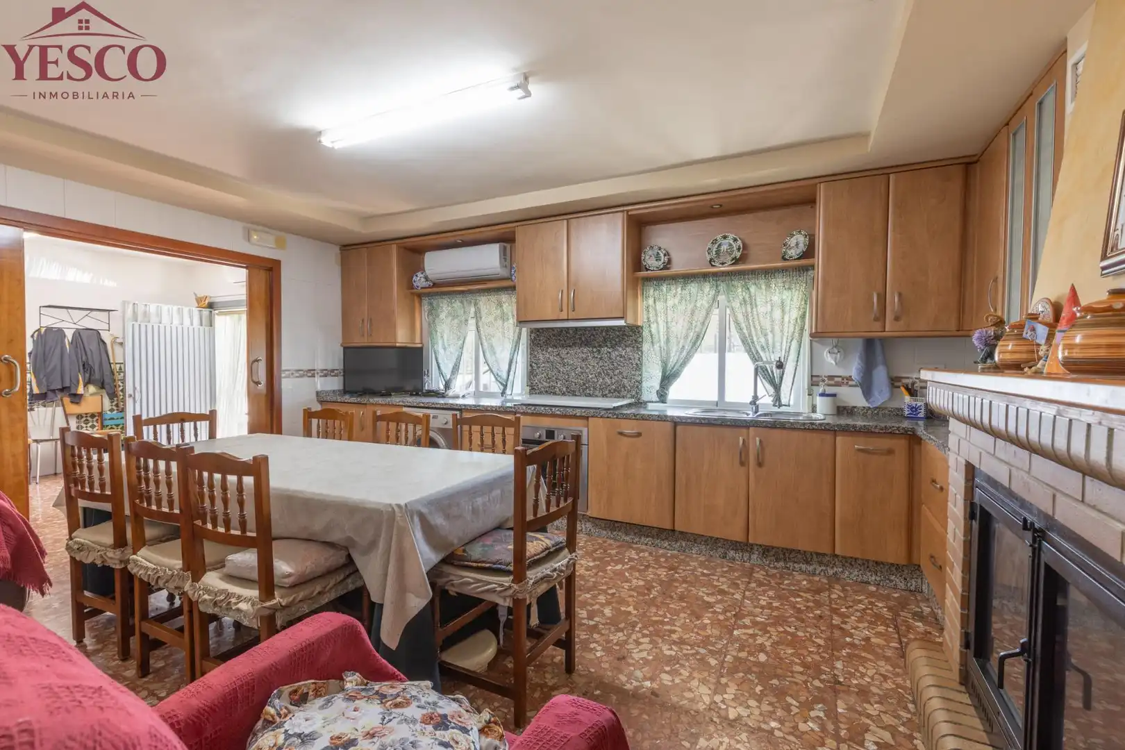 Cocina de Casa adosada en venta en Víznar con Jardín privado, Terraza y Piscina