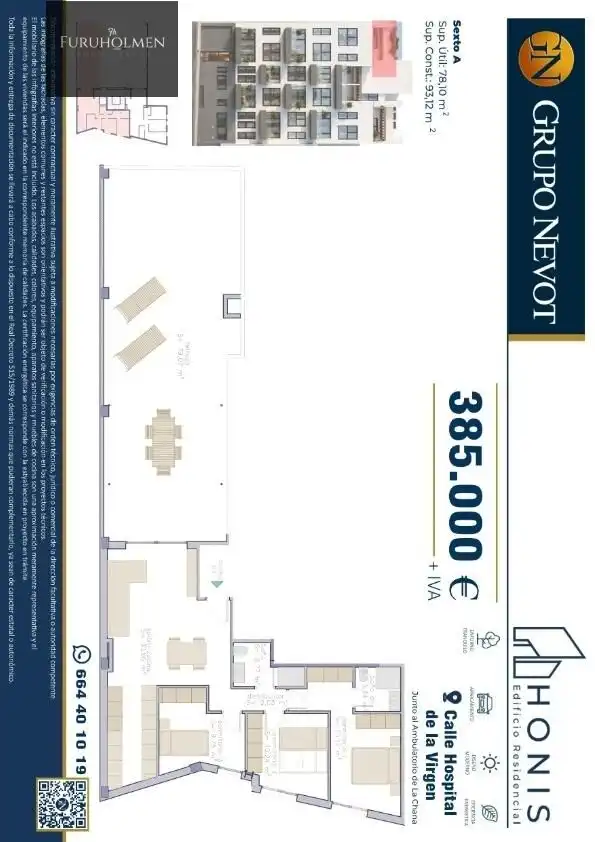 Ático con terraza en venta en Chana, imagen 2