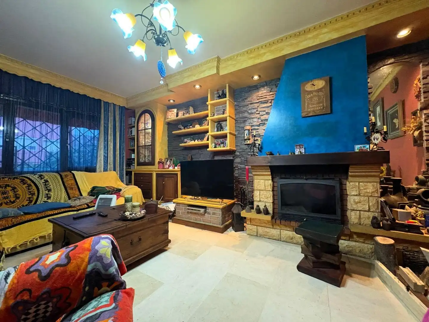Sala de estar de Casa o chalet en venta en Algeciras con Aire acondicionado, Terraza y Trastero