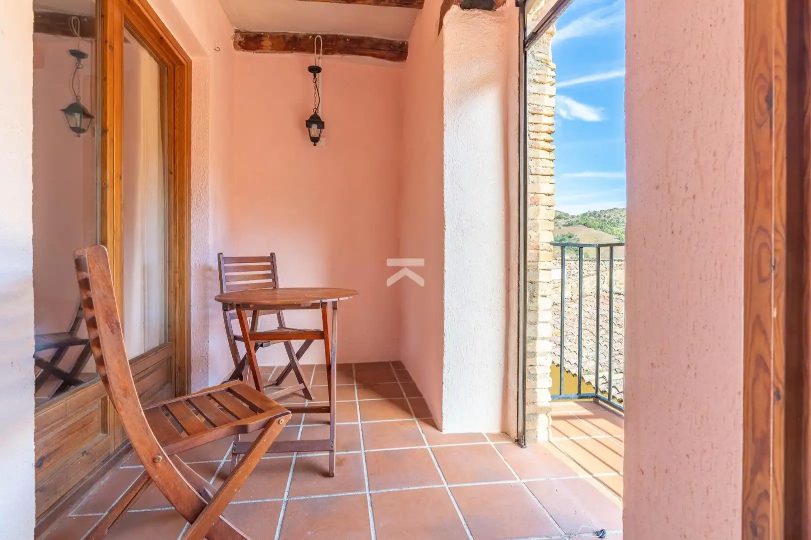 Balcony of Houses for sale in Torroja del Priorat  with Heating, Terrace and Furnished