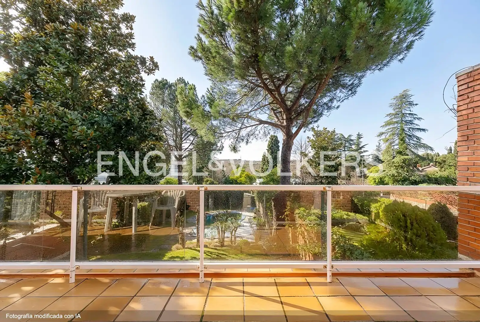 Terraza de Casa o chalet en venta en Madrid con Aire acondicionado, Calefacción y Jardín privado