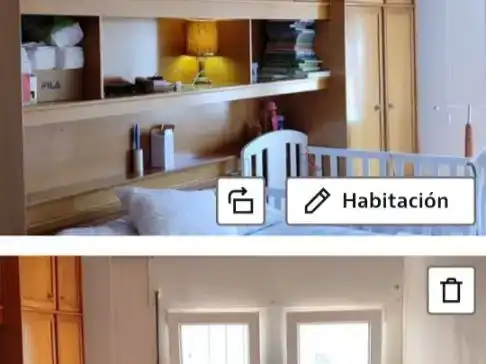 Bedroom of Flat for rent in Narón  with Furnished