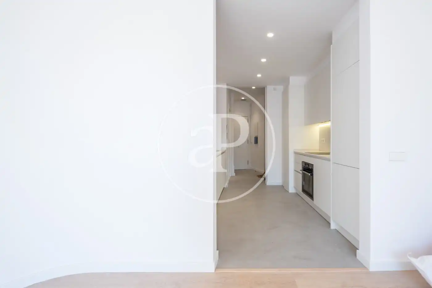 Living room of Flat for rent in Barcelona  with Air Conditioner, Heating and Balcony
