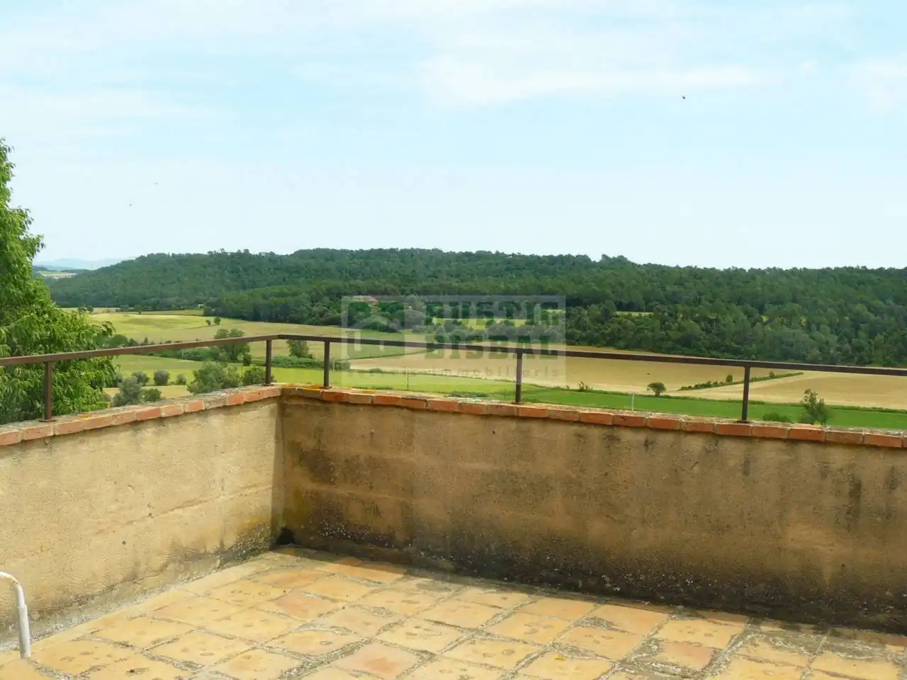 Terraza de Finca rústica de alquiler en Madremanya con Calefacción, Jardín privado y Terraza
