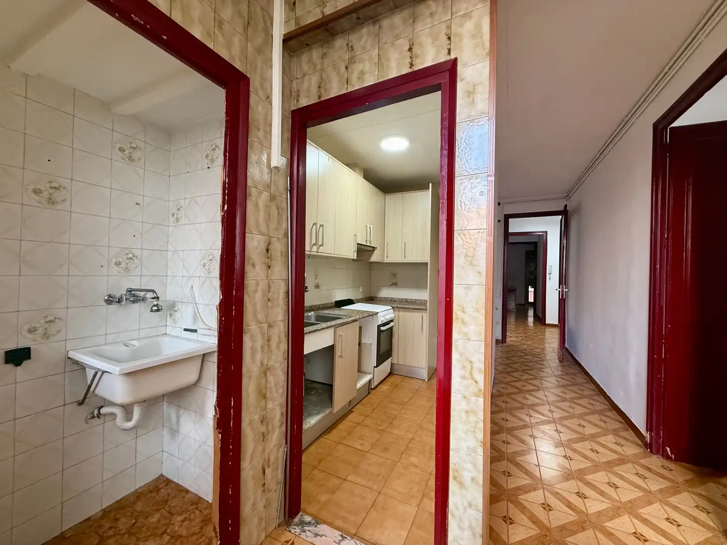 Cocina de Piso en venta en Barcelona con Aire acondicionado, Calefacción y Balcón