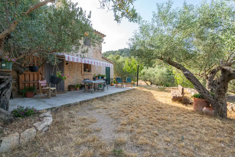 Jardín de Finca rústica en venta en Aldover con Jardín privado, Terraza y Amueblado