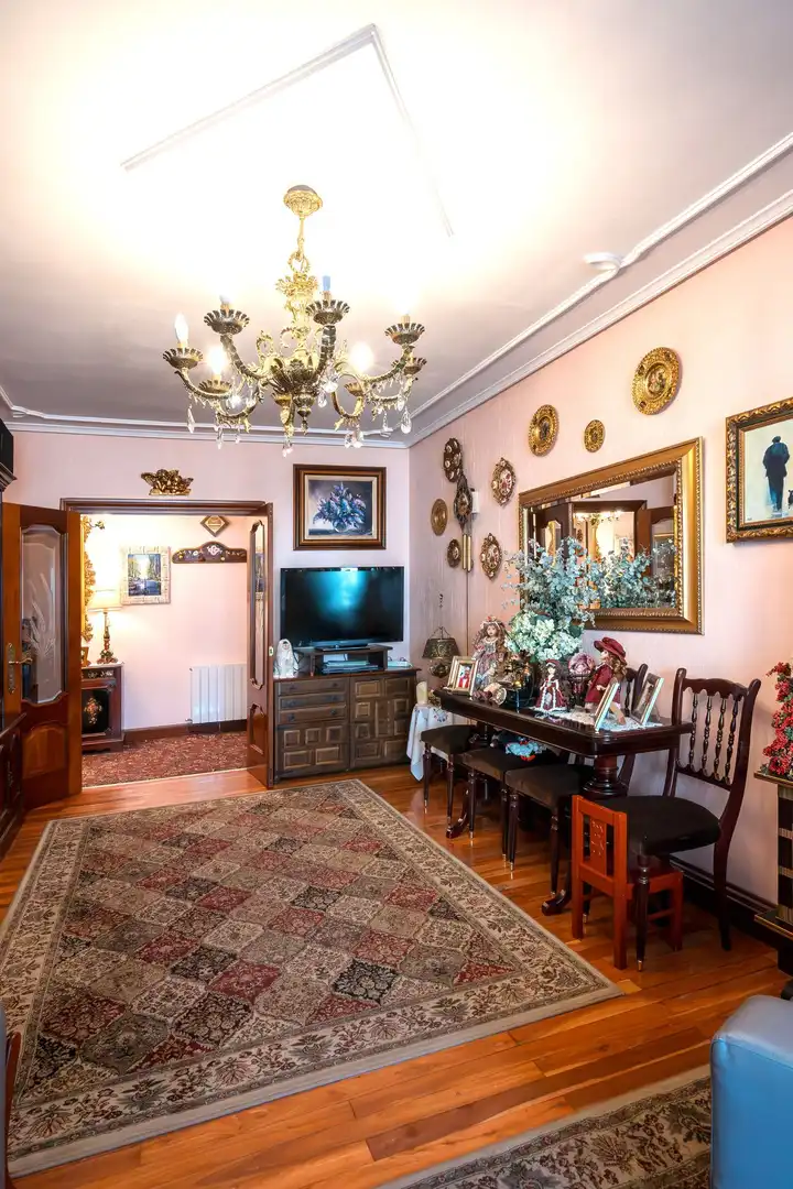 Living room of Flat for sale in Bilbao   with Heating and Balcony