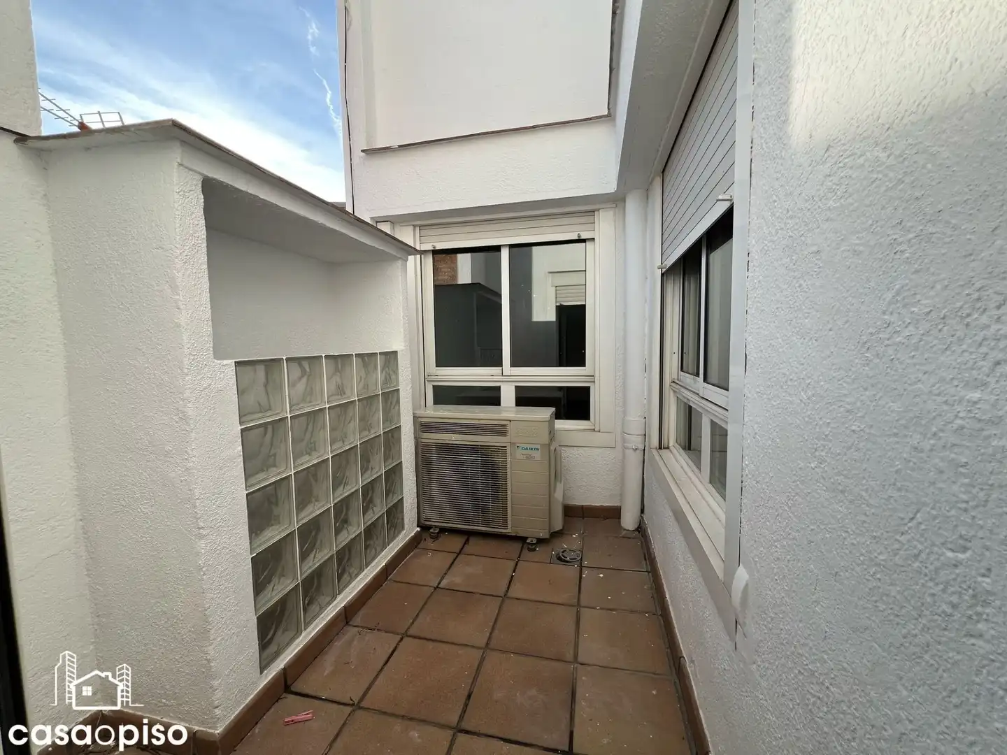 Balcony of Flat for sale in Terrassa  with Air Conditioner, Heating and Storage room