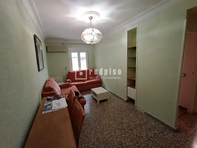 Sala de estar de Piso en venta en Madrid con Calefacción, Parquet y Terraza
