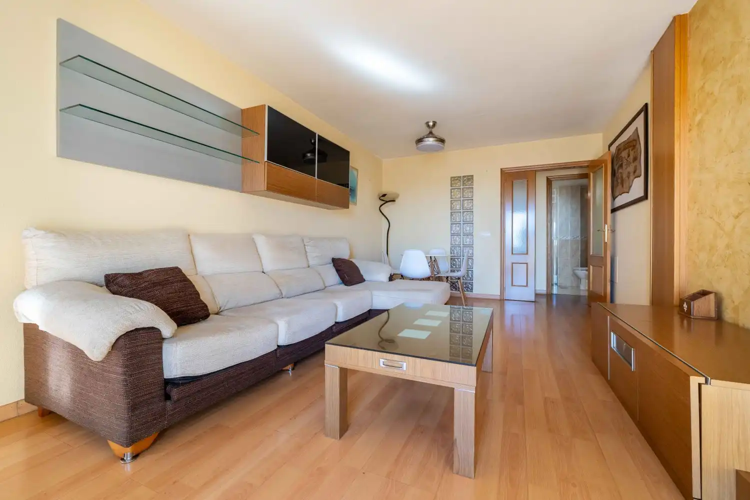 Living room of Flat for sale in Murcia  with Air Conditioner, Heating and Furnished