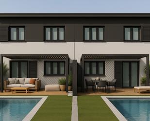 Exterior view of House or chalet for sale in Santa Margarida I Els Monjos  with Oven