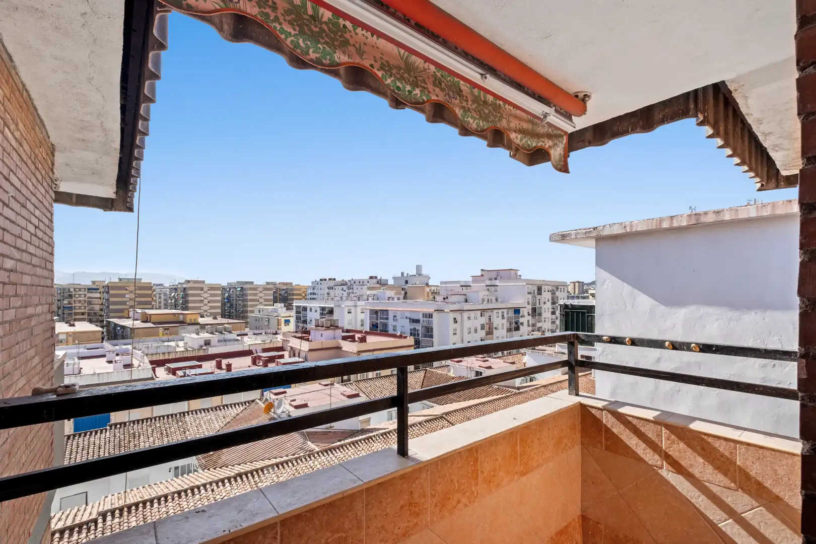 Terraza de Piso de alquiler en Málaga con Terraza y Amueblado