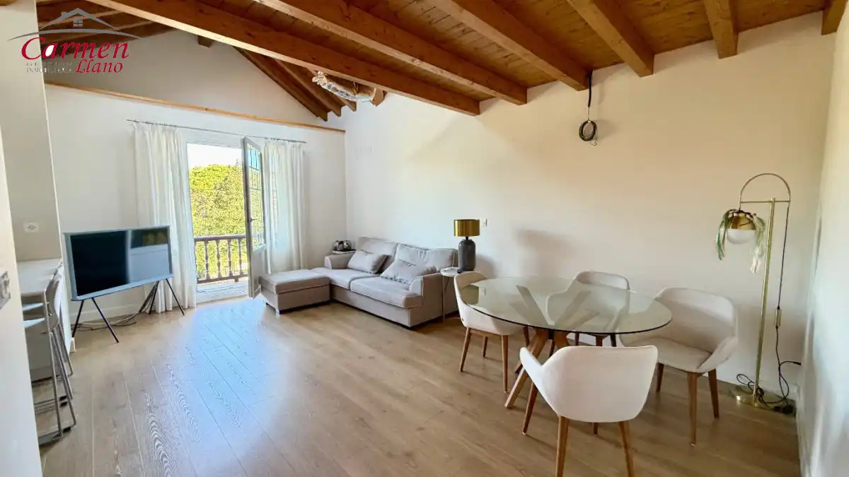 Sala d'estar de Dúplex en venda en Getxo  amb Calefacció, Terrassa i Traster