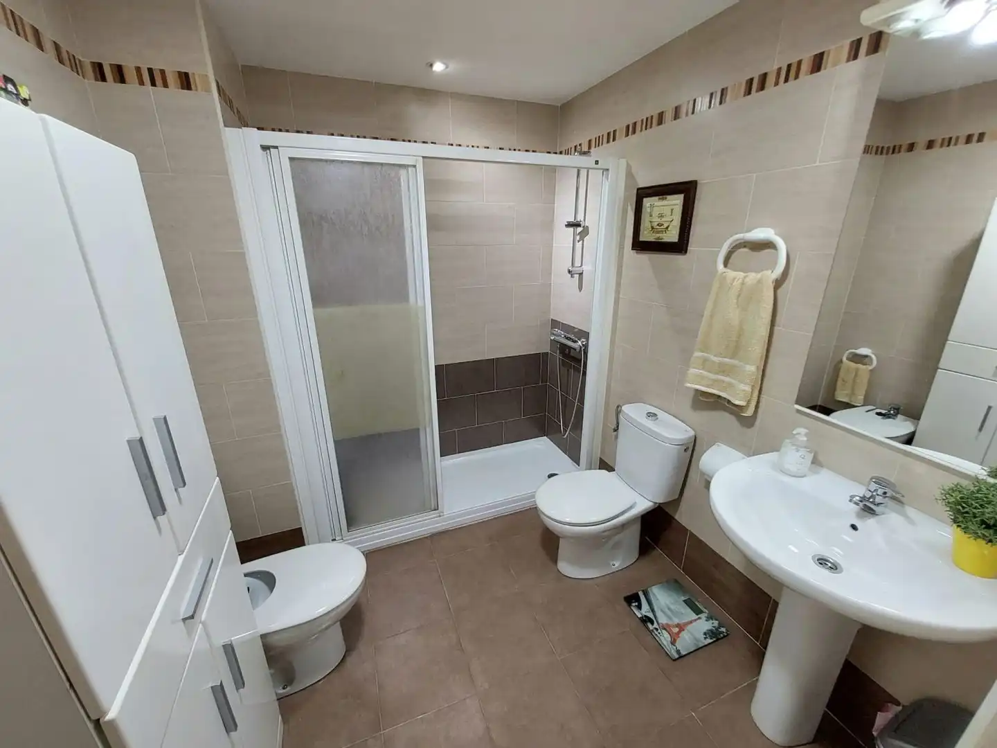 Bany de Apartament en venda en Centro