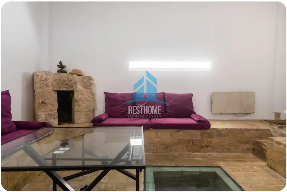 Living room of Houses for sale in Valencia  with Air Conditioner, Terrace and Furnished