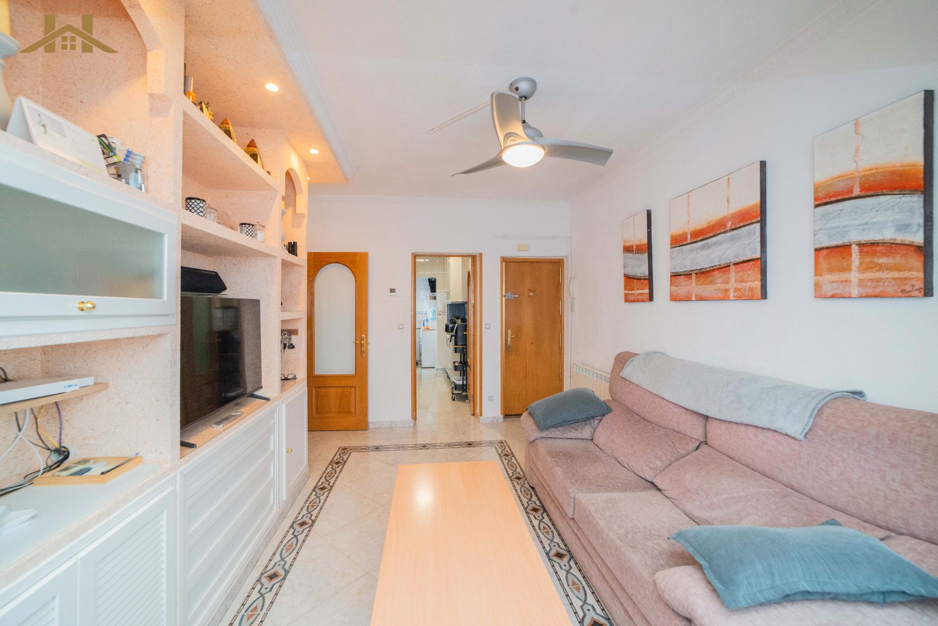 Living room of Flat for sale in Leganés  with Air Conditioner and Heating