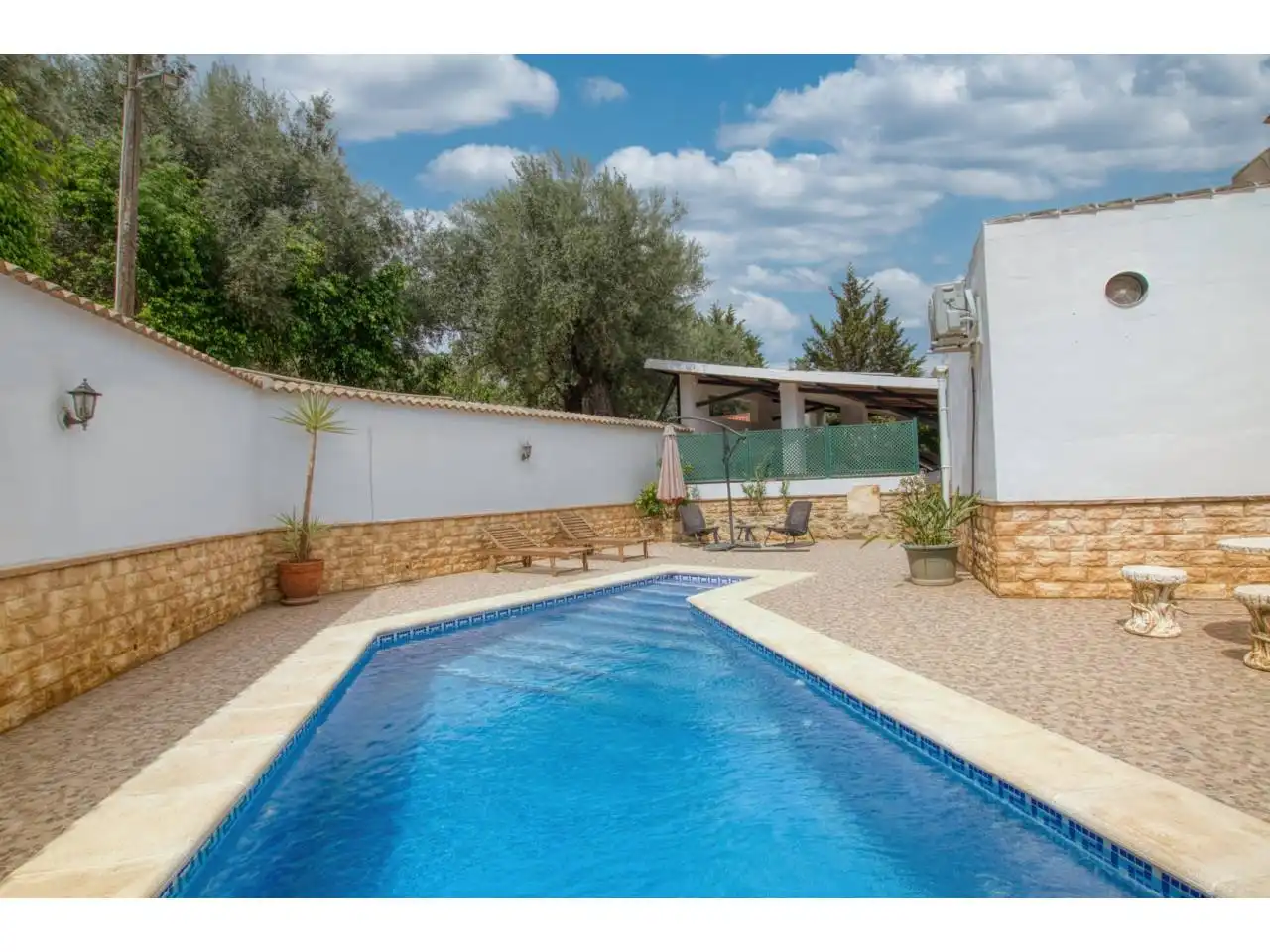 Piscina de Casa o xalet en venda en Periana amb Terrassa i Piscina
