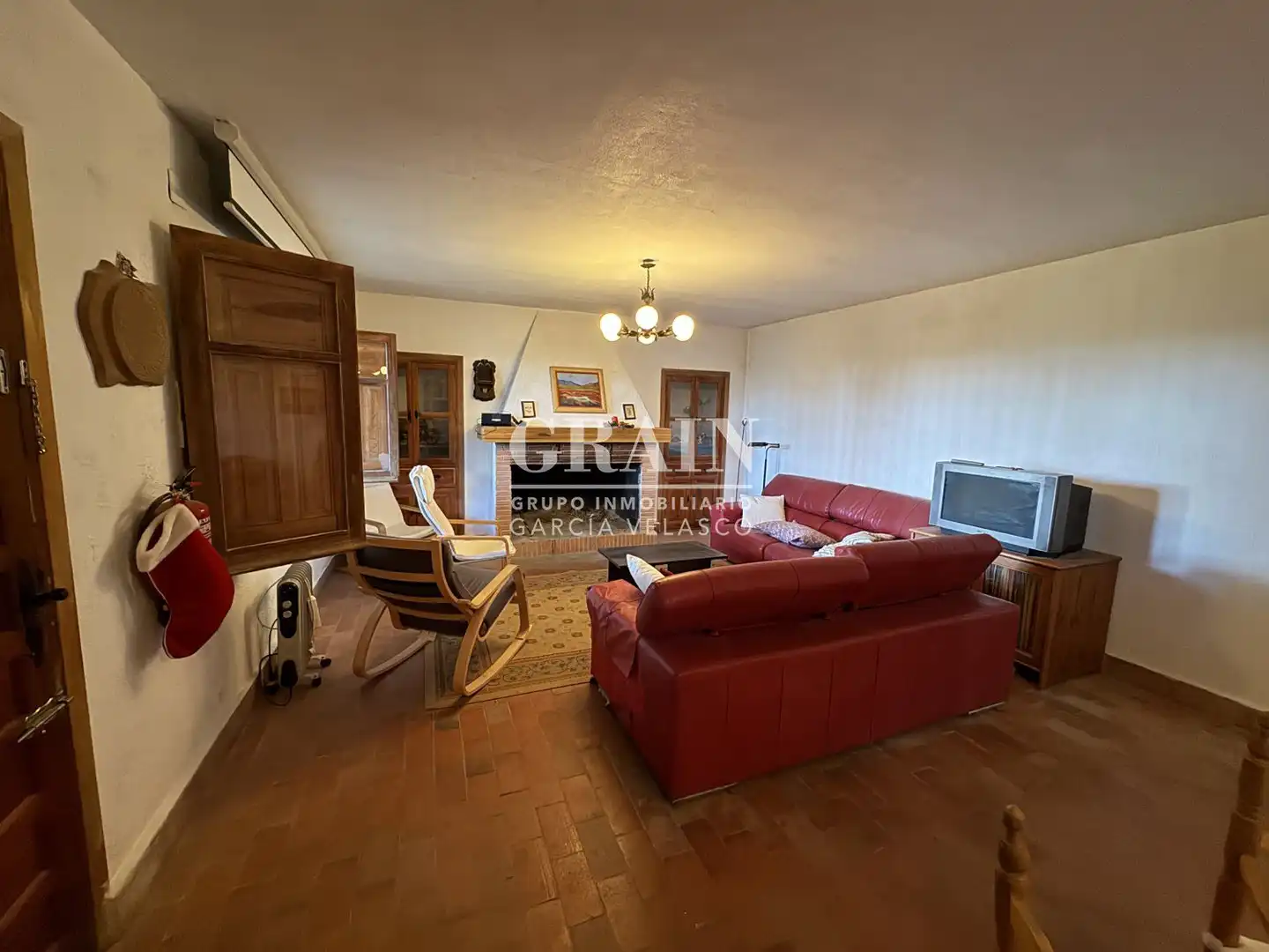 Sala de estar de Casa o chalet en venta en Albacete con Jardín privado