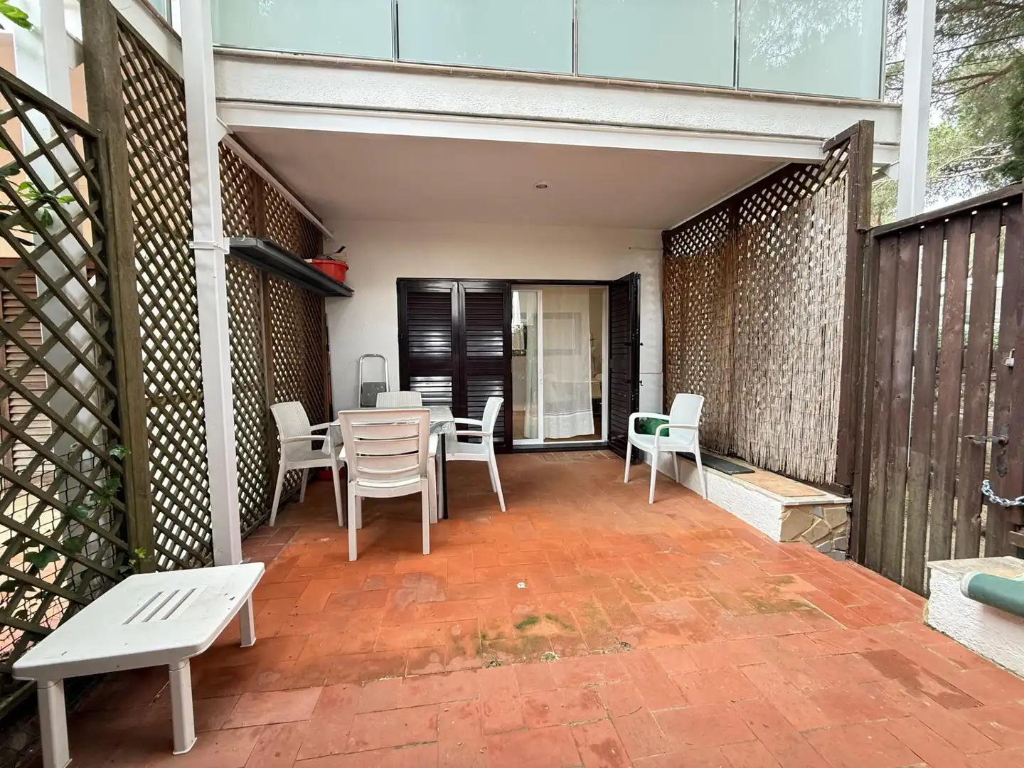 Terraza de Piso de alquiler en Castell d'Aro, Platja d'Aro i s'Agaró con Calefacción, Terraza y Amueblado