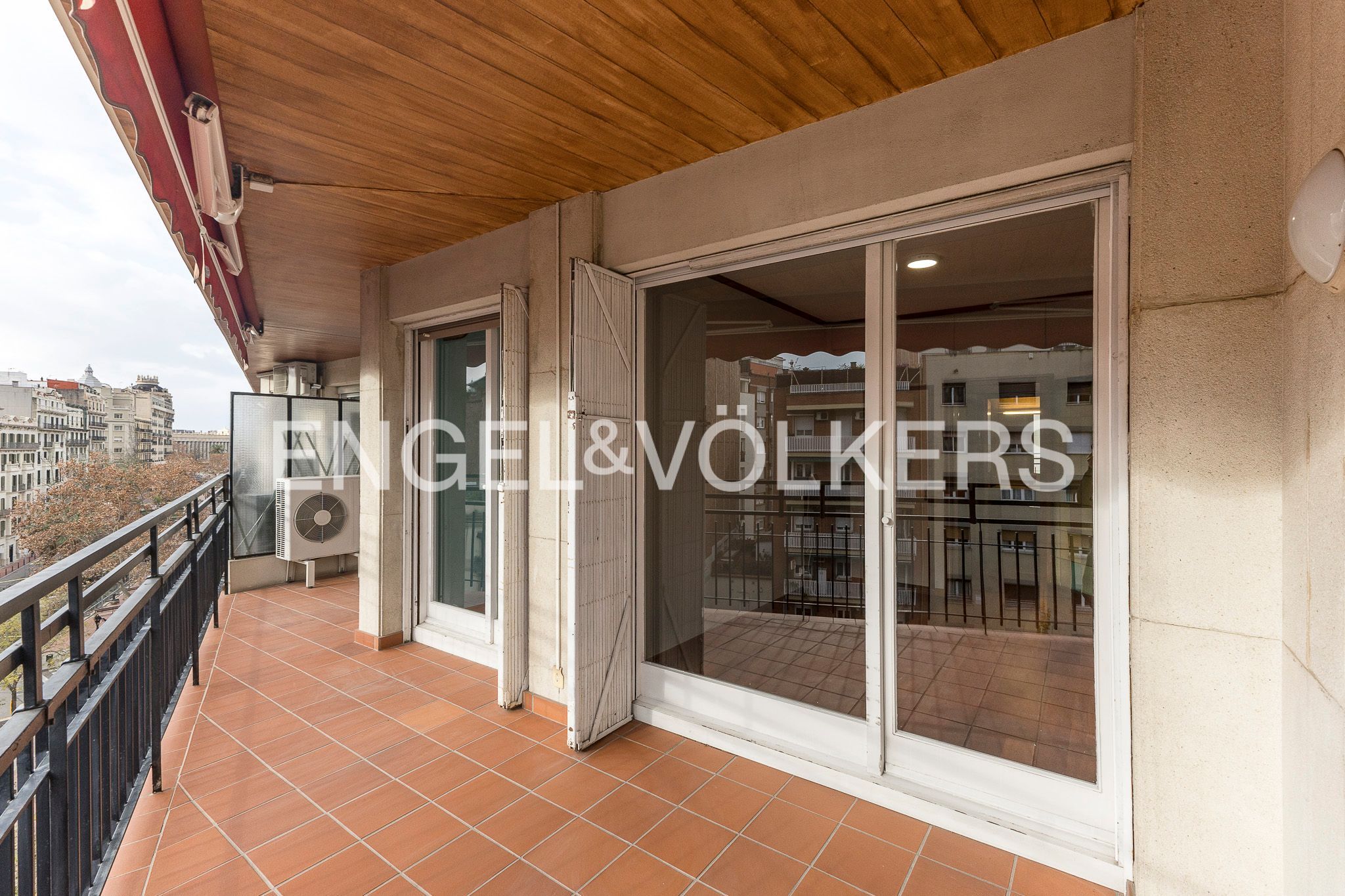 Terrassa de Apartament en venda en  Barcelona Capital amb Aire condicionat, Calefacció i Parquet