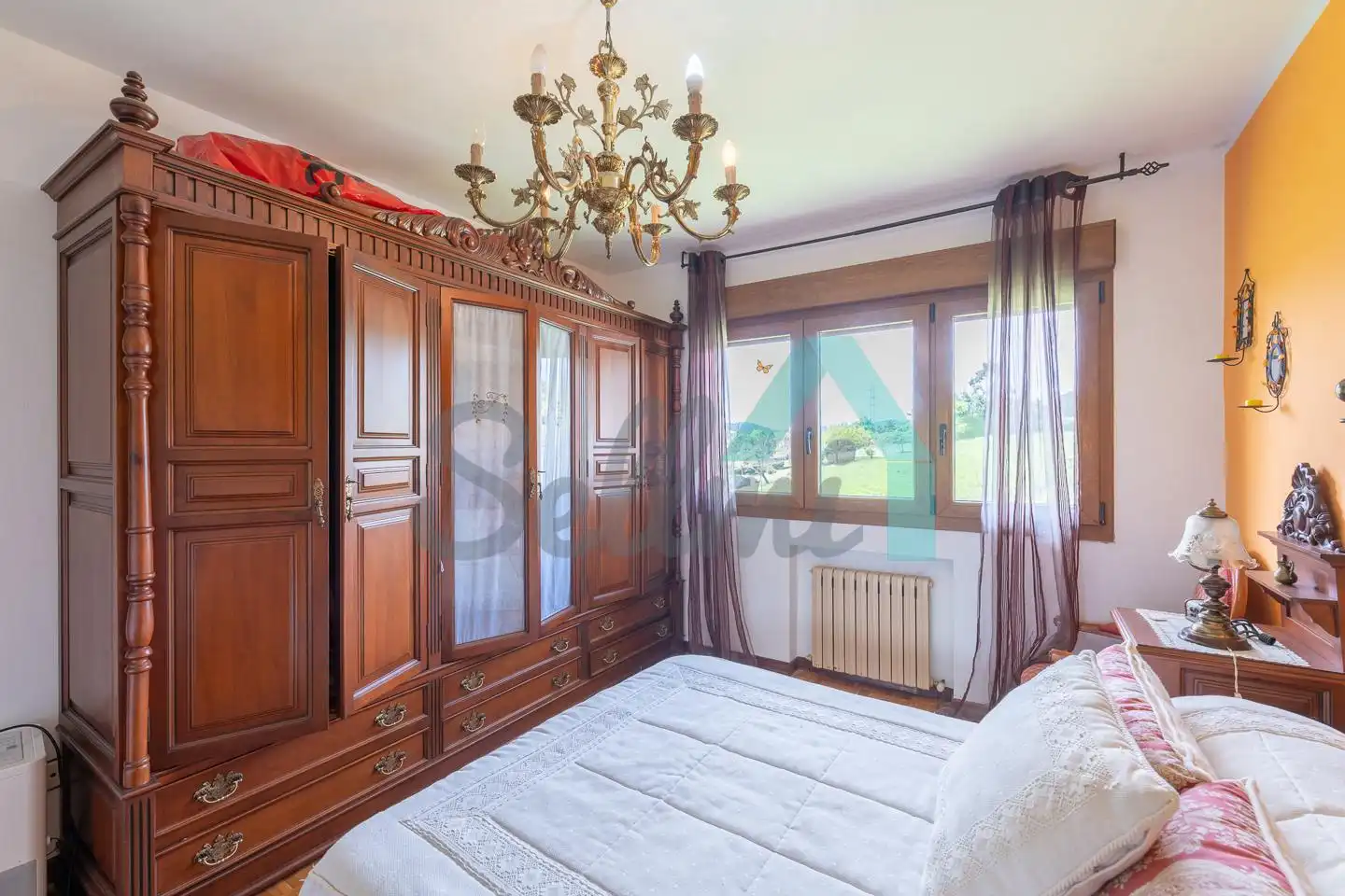 Bedroom of Houses for sale in Gijón   with Heating, Private garden and Terrace