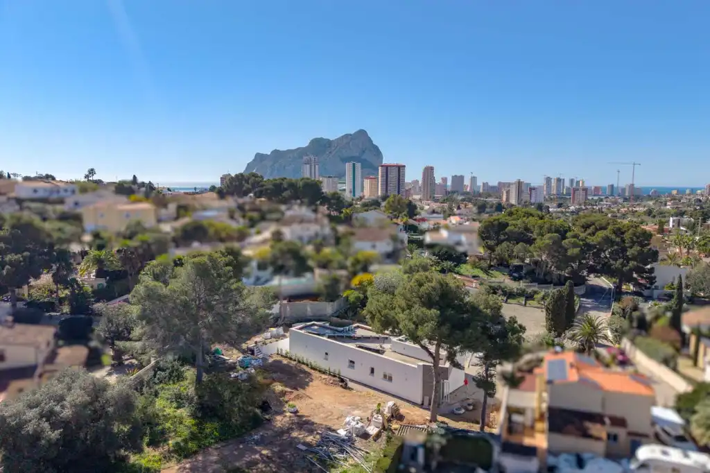 Vista exterior de Casa o chalet en venta en Calpe / Calp