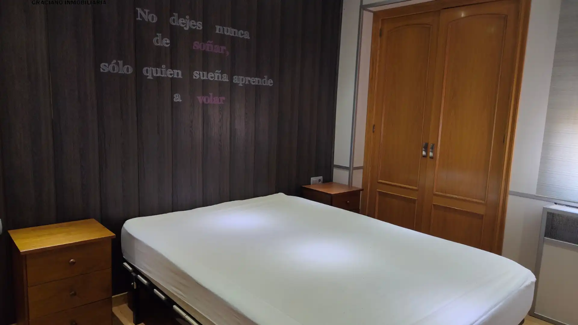 Bedroom of Flat for rent in  Albacete Capital  with Heating, Furnished and Balcony