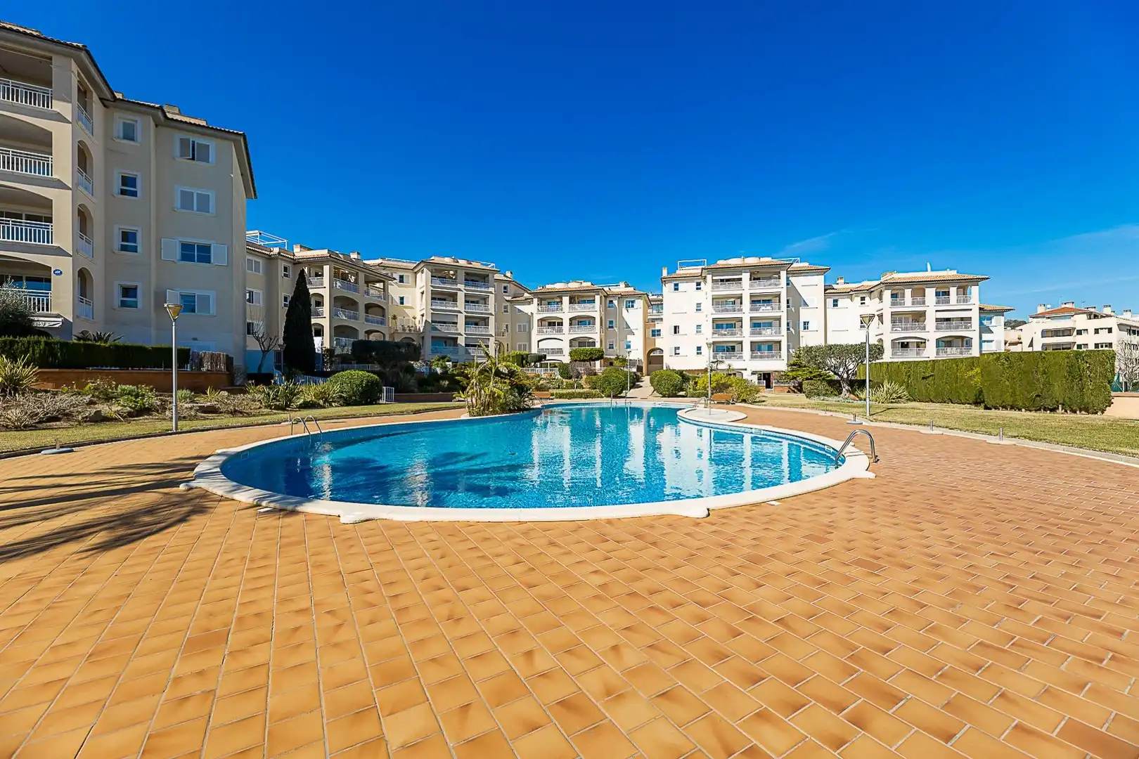 Swimming pool of Ground floor for sale in  Palma de Mallorca  with Air Conditioner, Private garden and Terrace