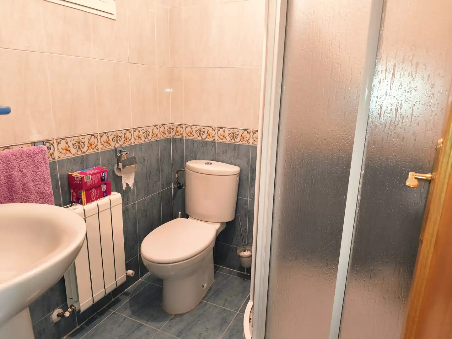 Baño de Casa adosada en venta en Ciudad Real con Aire acondicionado, Calefacción y Jardín privado