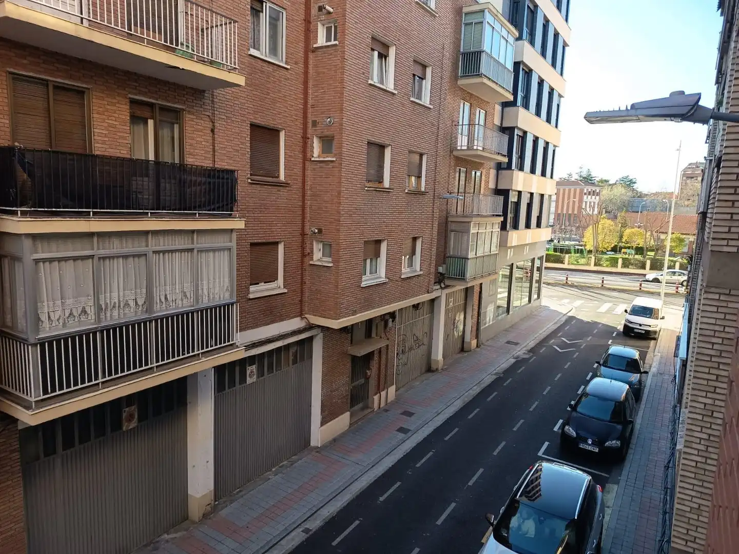 Vista exterior de Pis en venda en Palencia amb Calefacció, Parquet i Traster