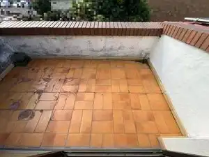 Terrasse von Einfamilien-Reihenhaus zum Verkauf in Vic mit Heizung, Terrasse und Ofen