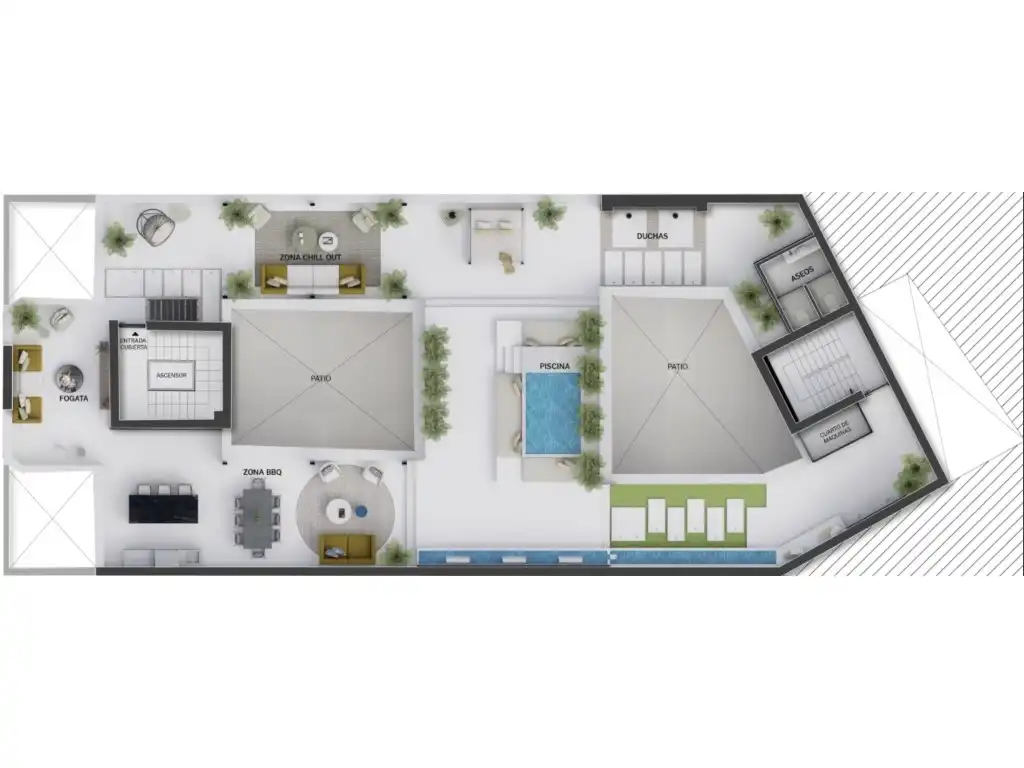 Attic for sale in Madrid  with Air Conditioner, Terrace and Swimming Pool