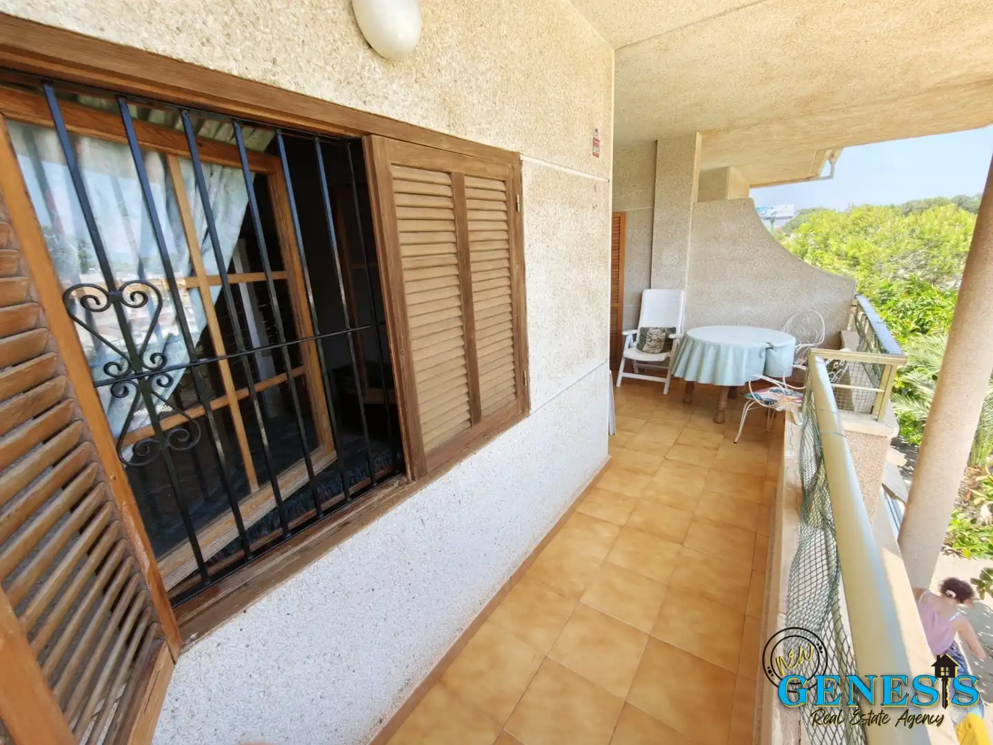 Terraza de Apartamento en venta en Guardamar del Segura con Amueblado, Horno y Lavadora