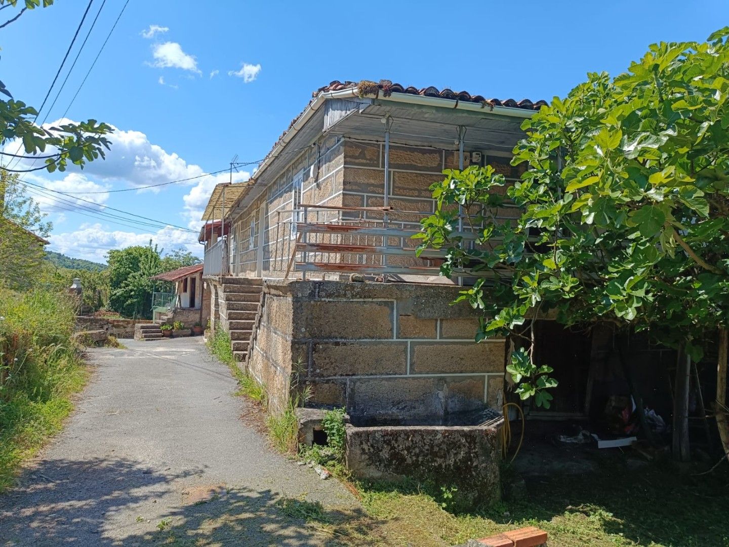 Vista exterior de Casa adosada en venda en Taboadela
