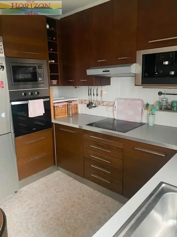 Kitchen of Flat for sale in Albox  with Air Conditioner, Furnished and Balcony