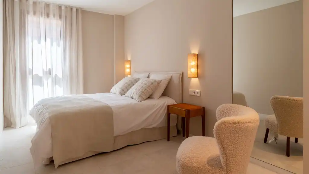 Bedroom of Ground floor for sale in  Palma de Mallorca  with Air Conditioner, Terrace and Community pool